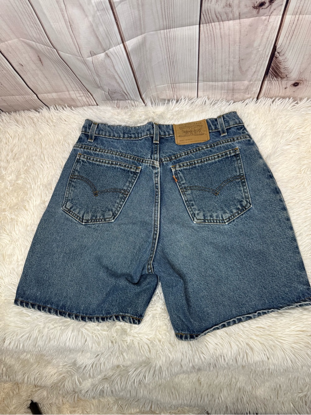 Vintage 90s Levi’s 951 Relaxed Fit Denim Shorts